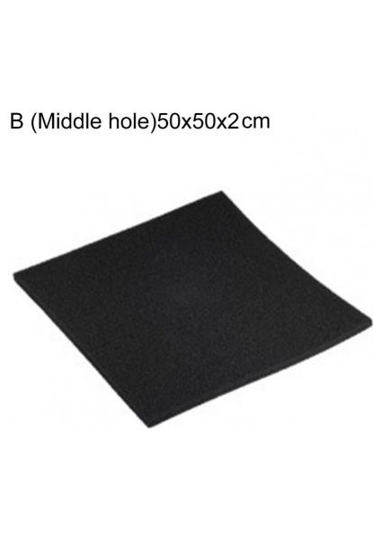 50X50X2CMB Stili Filtre Süngeri Faydalı Aktif Karbon Tasarımı En Büyük Yapışma Siyah Akvaryum Biyokimyasal Filtre Köpük Su Deposu Aksesuarları (Yurt Dışından)