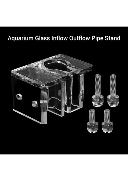 Stand Stili 13 mm Nıcrew Skimmer Cam Zambak Boru Urface Giriş Çıkış Akvaryum Su Bitkileri Tankı Dış Filtre Balık Aksesuarı (Yurt Dışından)