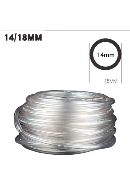 14 mm Tarzı 3 Milyon Balık Tankı Boru Akvaryum Yeşil Hortum Su Pompası Filtre Aksesuarları Için Tüp Akvaryum Temizleme Aracı Bahçe Sulama Hortumu (Yurt Dışından)