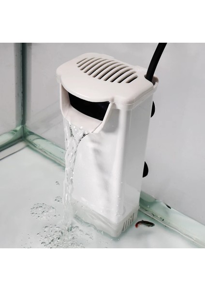 3W Pompa ve 2 Ped Stili M Beden 3W 200LH Şelale Akvaryum Filtre Pompası Kaplumbağa Balık Tankı Düşük Su Seviyesi Filtresi Oksijen Pompası Balık Kaplumbağa Sürüngen Kaynağı (Yurt Dışından) fırsatları