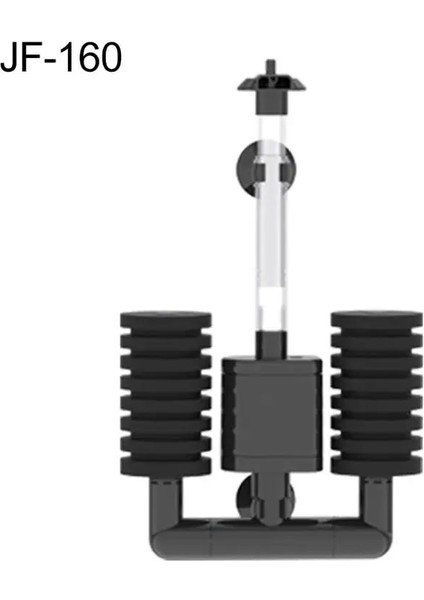 No.3 Tarzı Akvaryum Dalgıç Filtre Pompası Çift Biyokimyasal Sünger Balık Tankı Hava Pompası (Yurt Dışından)