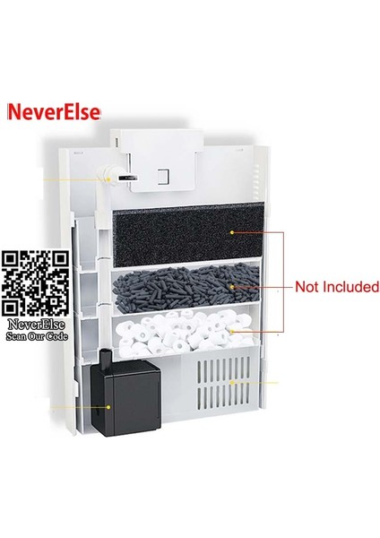 Lamba 3.8W Tarzı Abd Fiş Adaptörü Akvaryum Balığı Filtre Pompasına Asın Dalgıç Şelale Filtre Ara Katman Iç Kutu Dahili Su Pompası Akvaryum LED Işık Lambası (Yurt Dışından) indirimleri