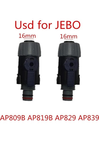 AP809 29 39 Anahtar Stili 2 Adet Jebo Teneke Kutu Filtre Yedek Parça Su Vanası Giriş Çıkış Vanası, Jebo B Için Uygun (Yurt Dışından)