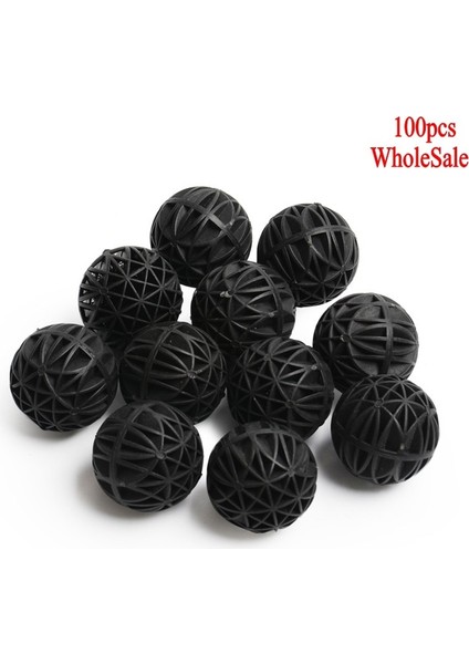 Siyah Stil Tek Boyut Akvaryum Biyo Topları Filtre Pamuk Filtresi Sünger Medya Akvaryum Göleti Topları Balık Tankı Filtresi Biyo Topları (Yurt Dışından) fiyatları