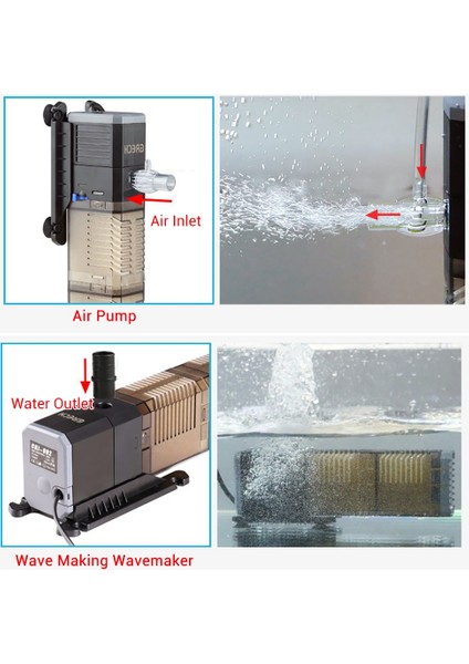 2 Adet Filtre Sünger Tarzı Au Fişi 220V Akvaryum Iç Filtre Pompası Sunsun Balık Tankı Dalgıç Sünger Filtre Hava Kompresörü Su Akışı Oksijen Artırmak Hava Pompası (Yurt Dışından) modelleri