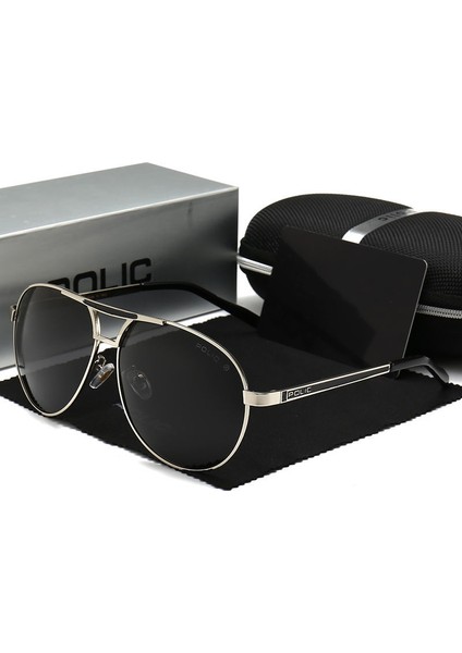 Erkekler Için Policer Güneş Gözlüğü Polarize Güneş Gözlükleri Seyahat Eyewears Uv 400 Koruma ile Klasik Pilot Gözlüğü Lüks Markalar 8480 (Yurt Dışından) fiyatları