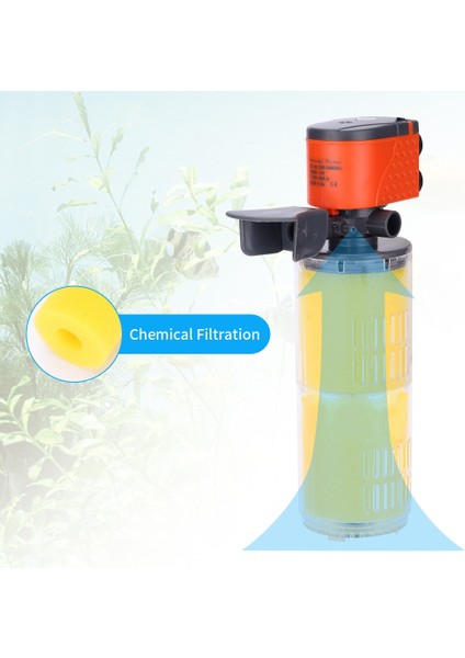 XL-F370A Stili Au Fiş Çok Işlevli Akvaryum Filtresi Balık Tankı Filtresi Akvaryum Hava Pompası Hava Oksijen Artırmak Akvaryum Iç Filtre Pompası (Yurt Dışından) fırsatları