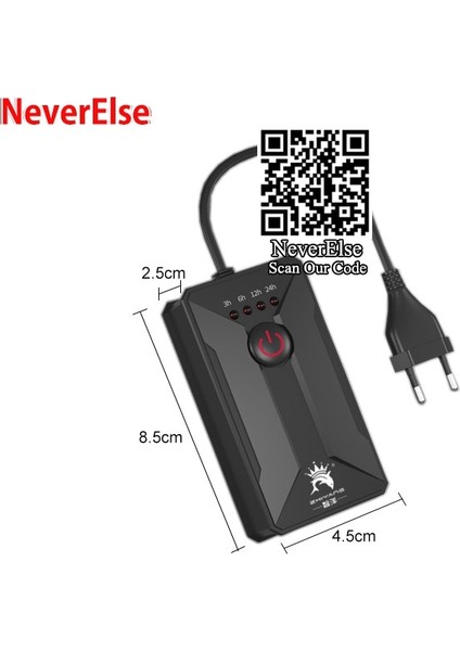 Siyah Zamanlayıcı Stili Au Fiş Adaptörü Akvaryum Zamanlayıcı Soketi Su Filtresini Kontrol Etmek Için Akıllı Set Dalga Pompası + Akvaryum LED Işık + Uv Lambası + Hava Pompası Kontrolörü (Yurt Dışından)