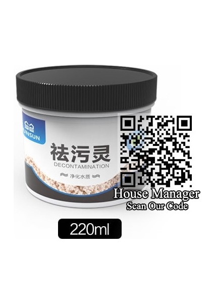 220ML Tarzı Su Arındırıcı Akvaryum Suyu Arındırıcı Dekontaminasyon Suyu Geri Alın, Zararlı Kirleticileri Adsorbe Edin, Sarı Su Kötü Kokusunu Giderin, Balıklar Için Yosunları Durdurun (Yurt Dışından)