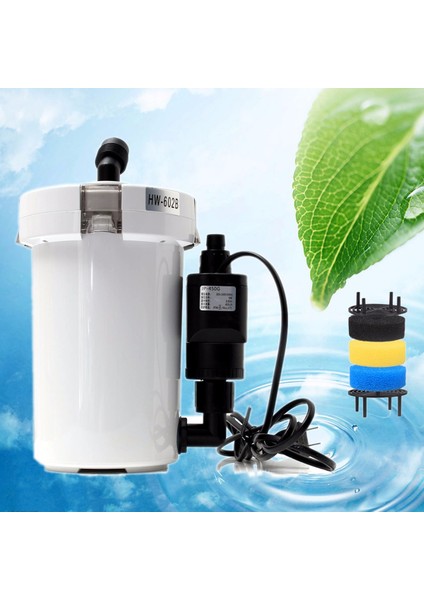 HW-603 Pompa Tipi Yok Sunsun Akvaryum Dış Filtresi H H Hb Hb Ultra Sessiz Dış Kova Namlu (Yurt Dışından) fırsatları