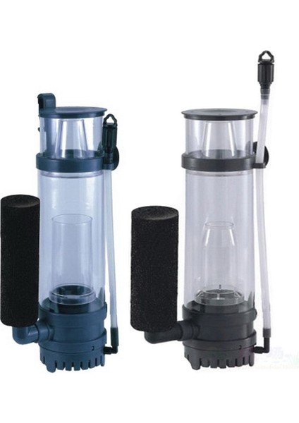 WG-201 Stili Ingiltere Adaptör Fişi Deniz Suyu Mercan Balık Tankı Protein Ayırıcı Pompalanmış Yumurta Temizleyici Akvaryum Skimmer Filtre Nano Mini Deniz Suyu Balık Tankı Skimmer (Yurt Dışından) modelleri
