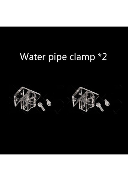 Klip Stilini Sabitleme 17MM Glae Zambak Haşhaş Şakayık Urface Skimmer Giriş Çıkış Akvaryum Su Tesisi Tank Filtresi Ada Li Mini Nano (Yurt Dışından)