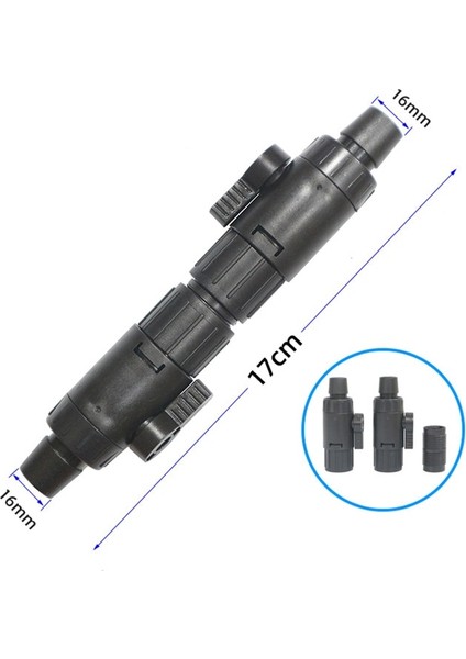 12X16 Stili 1 Ünite Su Giriş ve Çıkış Ayar Valfi Balık Tankı Su Borusu Fırça Anahtarı Adaptörü Hızlı Bağlantı Filtresi Varil Bağlantı Hortumu (Yurt Dışından) fırsatları