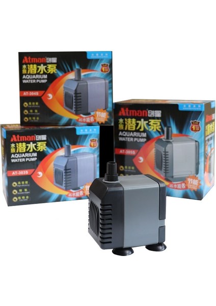 AT-303S Stili Ab Adaptör Fişi Atman AT-301 AT-302 AT-303 AT-304 AT-305 AT-306 Akvaryum Su Pompası 220V Akvaryum Pompası Akvaryum Balıkları Için Dalgıç Pompa (Yurt Dışından)