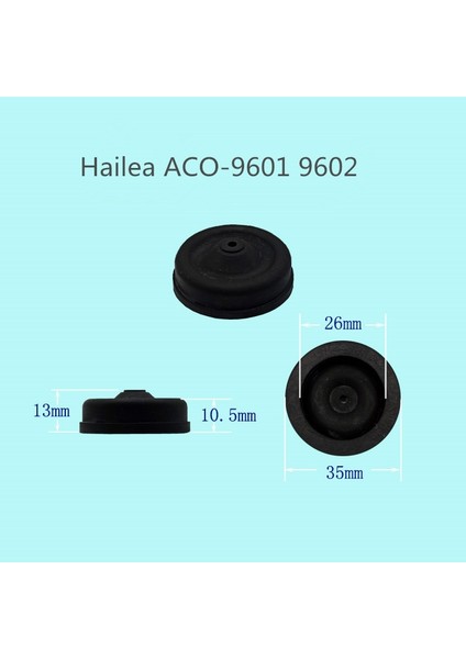9601 9602 Stili 2 Adet Hailea Hava Pompası Aksesuarları .aco Uas Akvaryum Oksijen Pompası Orijinal Lastik Kap, Lastik Kap, Hava Odası Aksesuarları (Yurt Dışından)