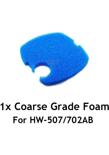 HW-507 702AB Mavi Stil 4 Adet Filtre Sünger Seti Sunsun Akvaryum Dış Teneke Kutu Filtresi Için Değiştirin Hw 507AB 702AB 508AB 703AB 304AB 404AB 704AB 3000 (Yurt Dışından)