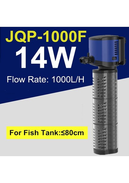 14W Tarzı Ab Fişi 3 1 Dalgıç Akvaryum Filtresi Sessiz Sunsun Balık Tankı Su Pompası Iç Filtre Dalga Yapıcı Sünger Filtre Hava Pompası 220 V (Yurt Dışından)