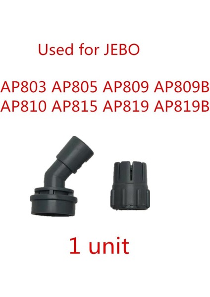 Jebo AP80 81 135DU Stili 2 Adet Jebo Apotor Parçaları Sudan Çıkan Filtre Kovası Dirsek Somunu (Yurt Dışından)