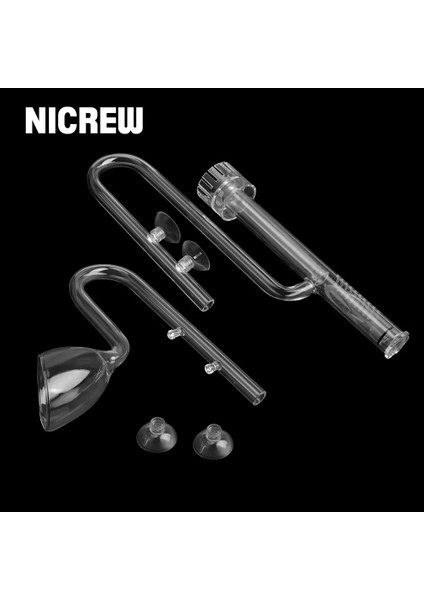 Model B Stili 13 mm Nıcrew Skimmer Cam Zambak Boru Urface Giriş Çıkış mm Akvaryum Su Tesisi Tank Filtresi Ada Li Balık Tankı Filtresi (Yurt Dışından)