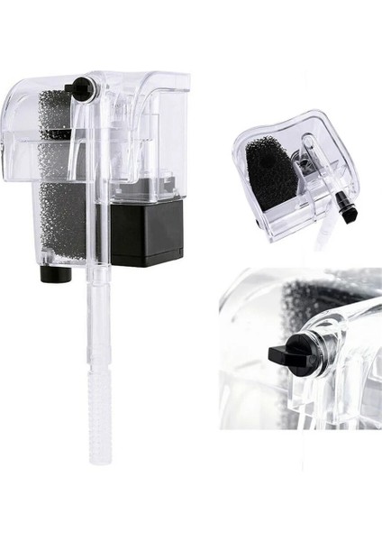 Xp-03 Set 2 Stili Ab Adaptör Fişi Sıcak Satış Akvaryum Submersibl 3-In-1 Harici Asılı Balık Tankı Güç Filtresi Şelale Harici Akvaryum Plug-On Filtre Hava Pompası (Yurt Dışından) indirimleri