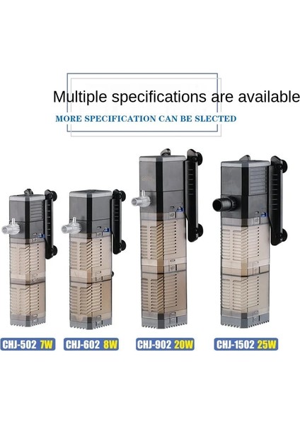 8W Tarzı Ab Fişi Akvaryum Filtre Pompası Süper 4 1 Balık Tankı Dalgıç Hava Oksijen Dahili Pompa Süs Balıkları Su Pompası (Yurt Dışından) fırsatları