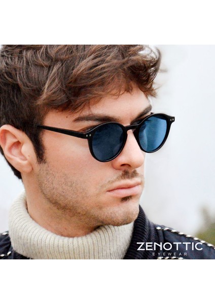 ， (S Boyutu) Retro Dairesel Polarize Güneş Gözlüğü 2024 Erkek Kadın Vintage Küçük Yuvarlak Güneş Gözlüğü UV400 Gözlük Tonları (Yurt Dışından) fiyatları