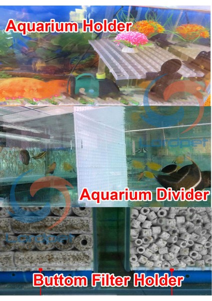 3015CM Siyah Stil 4 Takım Akvaryum Plastik Bölücü Mercan Frag Balık Tankı Tutucu Yumurta Sandığı Damlama Tepsisi Kapağı Tutma Net Mat Çok Fonksiyonlu Tutucu (Yurt Dışından) fırsatları