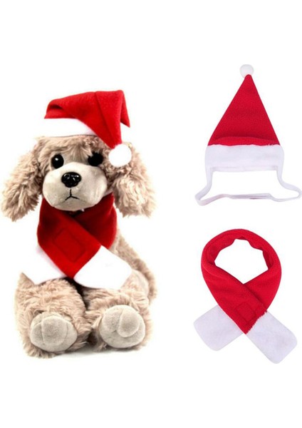C Stili 2021 Newyear Pet Kedi Köpek Yavrusu Eşarp Şapka Pelerin Kafa Noel Giysileri Kostümler Hediye Noel Noel Baba Kırmızı Pet Kostüm Kış (Yurt Dışından) modelleri