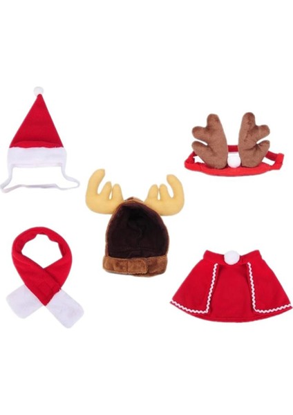 C Stili 2021 Newyear Pet Kedi Köpek Yavrusu Eşarp Şapka Pelerin Kafa Noel Giysileri Kostümler Hediye Noel Noel Baba Kırmızı Pet Kostüm Kış (Yurt Dışından) fırsatları