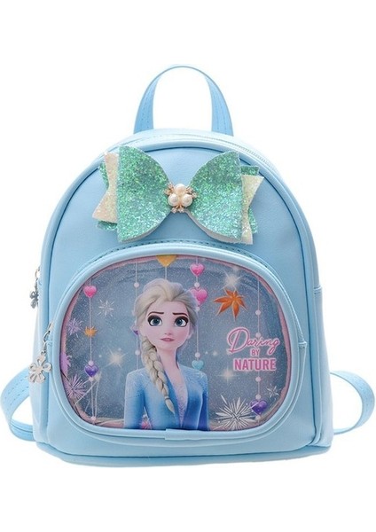 Çocuk Karikatür Frozen Elsa Okul Sırt Çantası (Yurt Dışından)
