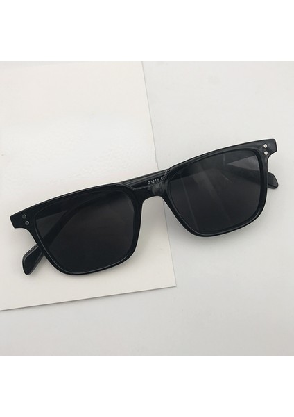 Moda Kare Sürücü Güneş Gözlüğü Erkekler Vintage Shades Erkek Güneş Gözlüğü Marka Tasarım Ayna Retro Oculos De Sol Masculino (Yurt Dışından)