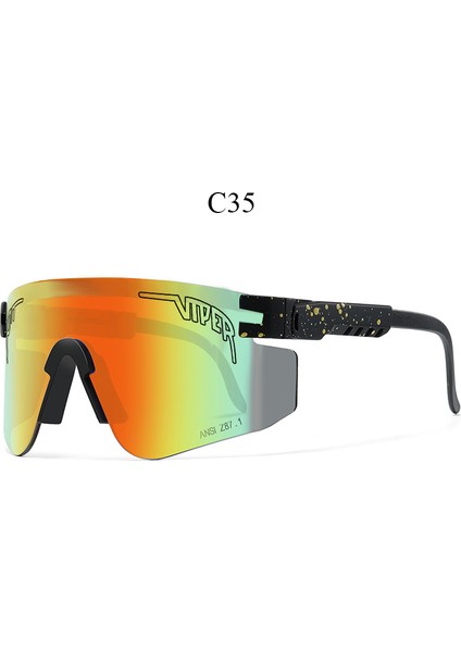 Yetişkinler Pit Viper UV400 Güneş Gözlüğü Erkek Kadın Güneş Gözlüğü Açık Spor Shades Güvenlik Gözlükleri Mtb Döngüsü Gözlük (Yurt Dışından) fırsatları