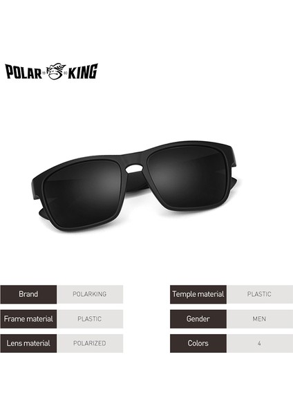 Erkekler Için Polarize Marka Polarize Güneş Gözlüğü Plastik Oculos De Sol Erkek Moda Kare Sürüş Gözlük Seyahat Güneş Cam (Yurt Dışından) modelleri