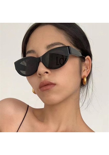 Yeni Retro Oval Çerçeve Güneş Gözlüğü Kişilik Podyum Küçük Çerçeve Güneş Gözlüğü Gözlük Erkek/kadın Evrensel UV400 Gözlük (Yurt Dışından) fiyatları