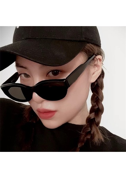 Yeni Retro Oval Çerçeve Güneş Gözlüğü Kişilik Podyum Küçük Çerçeve Güneş Gözlüğü Gözlük Erkek/kadın Evrensel UV400 Gözlük (Yurt Dışından) modelleri