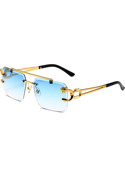 Erkekler Için Vintage Çerçevesiz Güneş Gözlüğü Steampunk Güneş Gözlüğü Retro Kadınlar Punk Moda Gözlük Retro Shades Gafas De Sol Sonnenbrill (Yurt Dışından) fırsatları