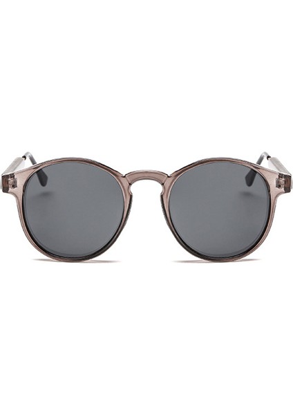 Retro Yuvarlak Güneş Gözlüğü Kadın Erkek Marka Tasarım Şeffaf Kadın Güneş Gözlüğü Erkekler Oculos De Sol Feminino Lunette Soleil UV400 (Yurt Dışından) fiyatları
