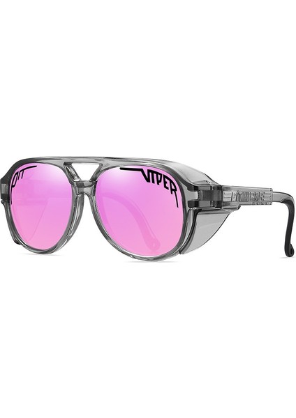 UV400 Güneş Gözlüğü Erkekler Kadınlar Pit Viper Tasarımcı Buhar Punk Gözlük Vintage Güneş Gözlüğü Retro Gözlük Yetişkin Steampunk (Yurt Dışından)