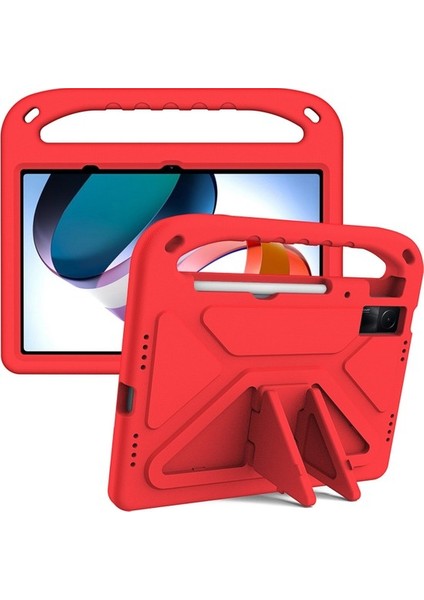 Xfashion Xiaomi Redmi Pad Için Bırak-Kötü Eva Tablet Kılıf Katlanabilir Kickstand Taşınabilir El Koruyucu Kapak (Yurt Dışından)