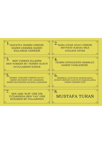 Osmanlı Sıkma Benzetme Sıkma Kehribar Tesbih Eskitme Model Erkek Sertifikalı Kişiye Özel Isim