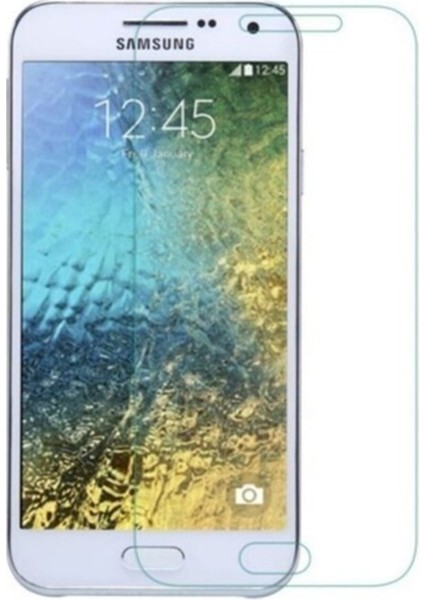 Kırılmaz Cep Telefonu Ekran Koruyucu Aynalı Ön Cam Samsung E7