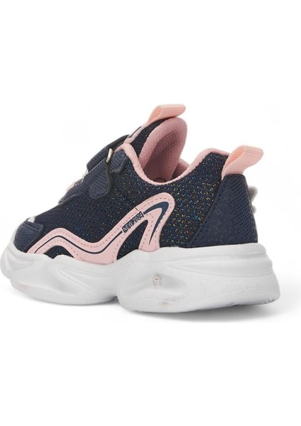 Kız Çocuk Bebek Işıklı Yazlık Hafif Rahat Cırtlı Günlük Sneaker Bebe Spor Ayakkabı (22-25) modelleri