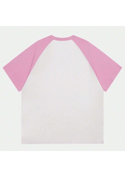 Beyaz Pembe Reglan Kuromi T-Shirt fiyatları