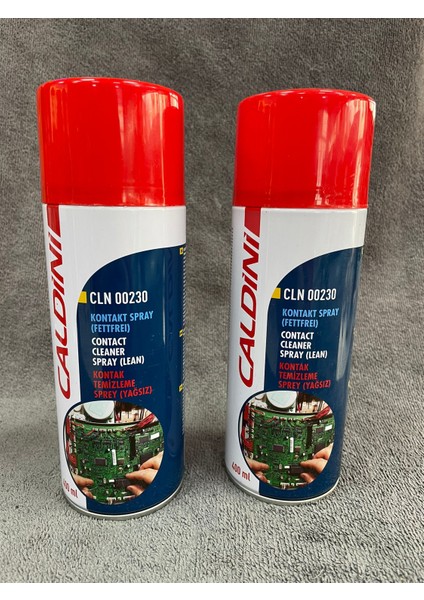 Caldini Kontak Temizleme Spreyi (Yağsız) 400 ml 1 Adet fiyatları
