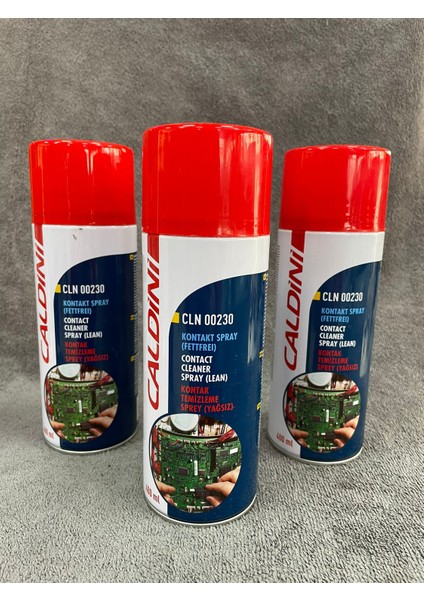 Caldini Kontak Temizleme Spreyi (Yağsız) 400 ml 1 Adet modelleri