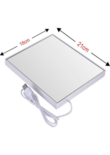 LED Işıklı 3'lü Fotoğraflı Sihirli Ayna fırsatları