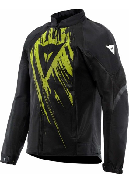 Daınese Ceket/herosphere Aır Tex Jacket Black/fluo/yellow - 50
