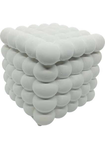 El Yapımı Kapaklı Dekoratif Bubble Organizer, Mücevher&takı Kutusu Beyaz modelleri