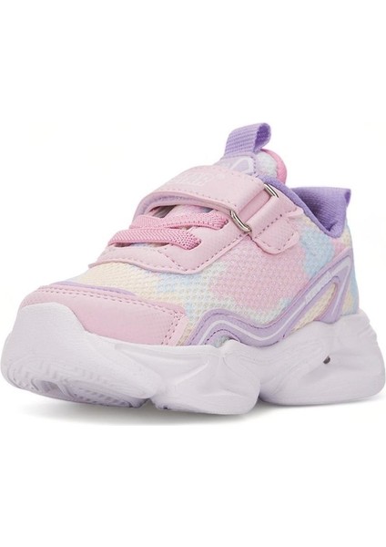 Kız Çocuk Bebek Işıklı Yazlık Hafif Rahat Cırtlı Günlük Sneaker Bebe Spor Ayakkabı (22-25) fiyatları