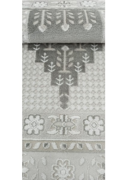 Evva Halı Seccade Parlak Yumuşak Dokulu Kadifemsi Yüzey 77 x 125 cm